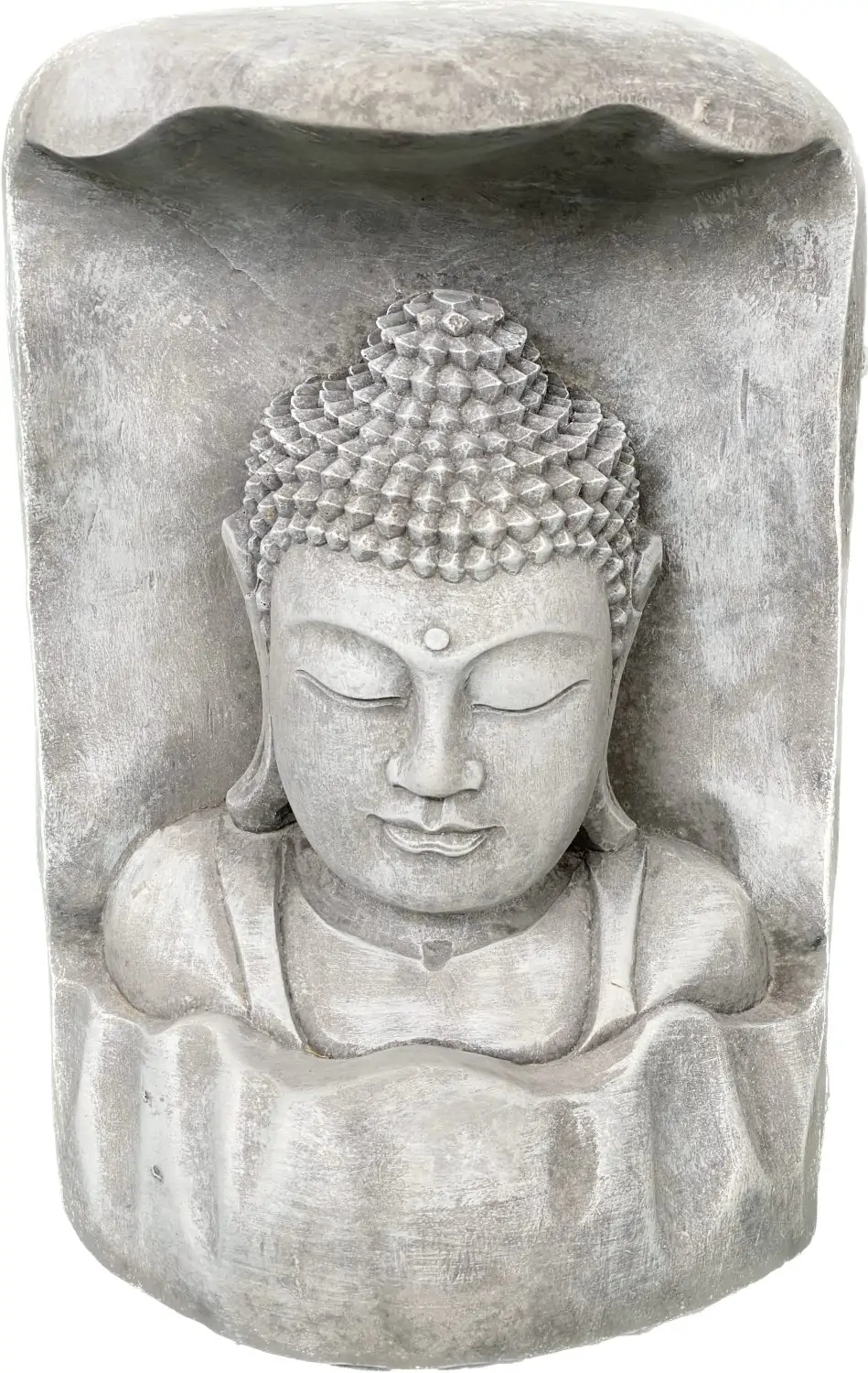 Product image 9 of the product “Anwar - Buddha Bust, relief cut out of tree, 28,5cm H | cast stone ”